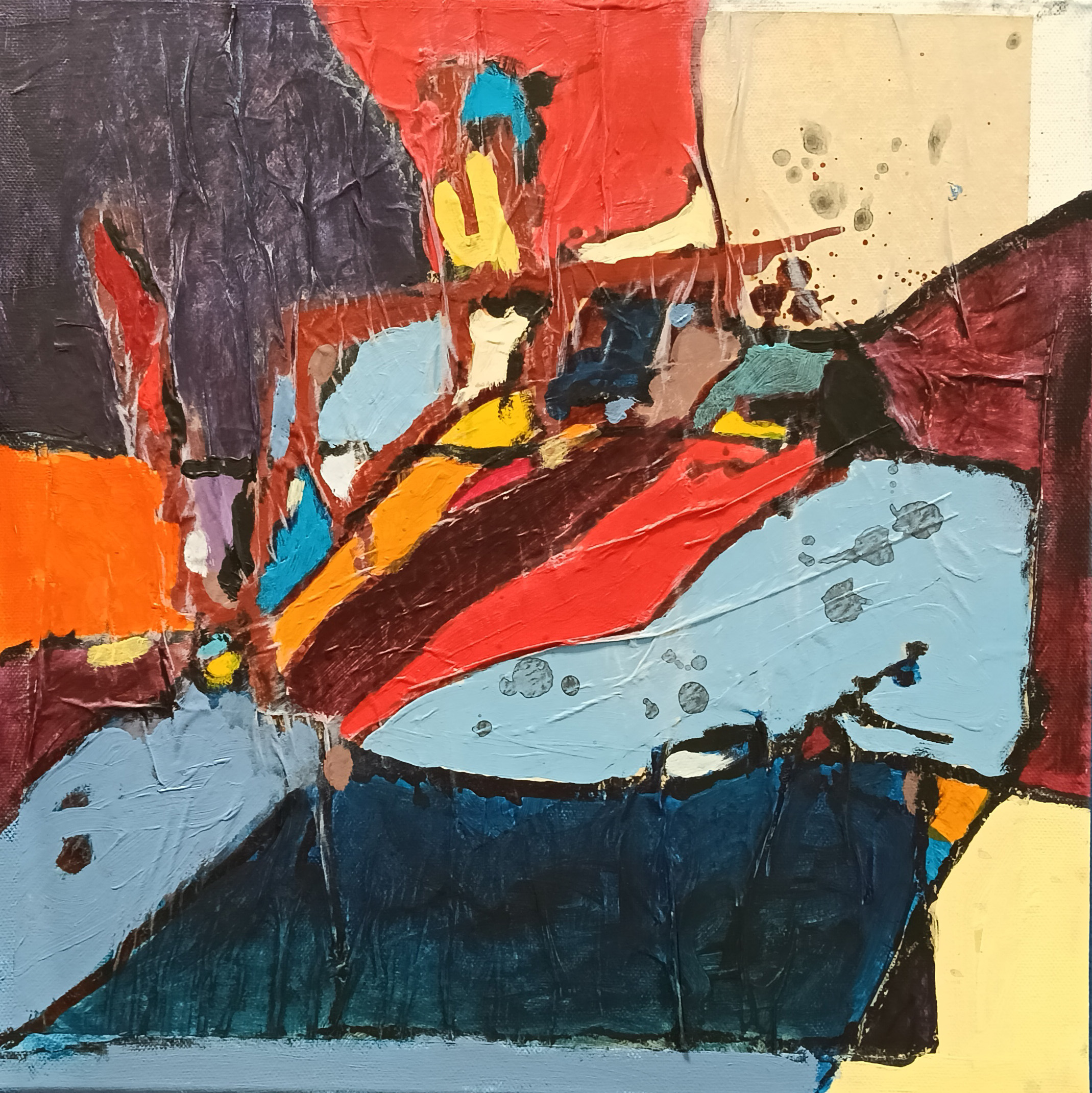 Diagonal, 2026, cm 40×40